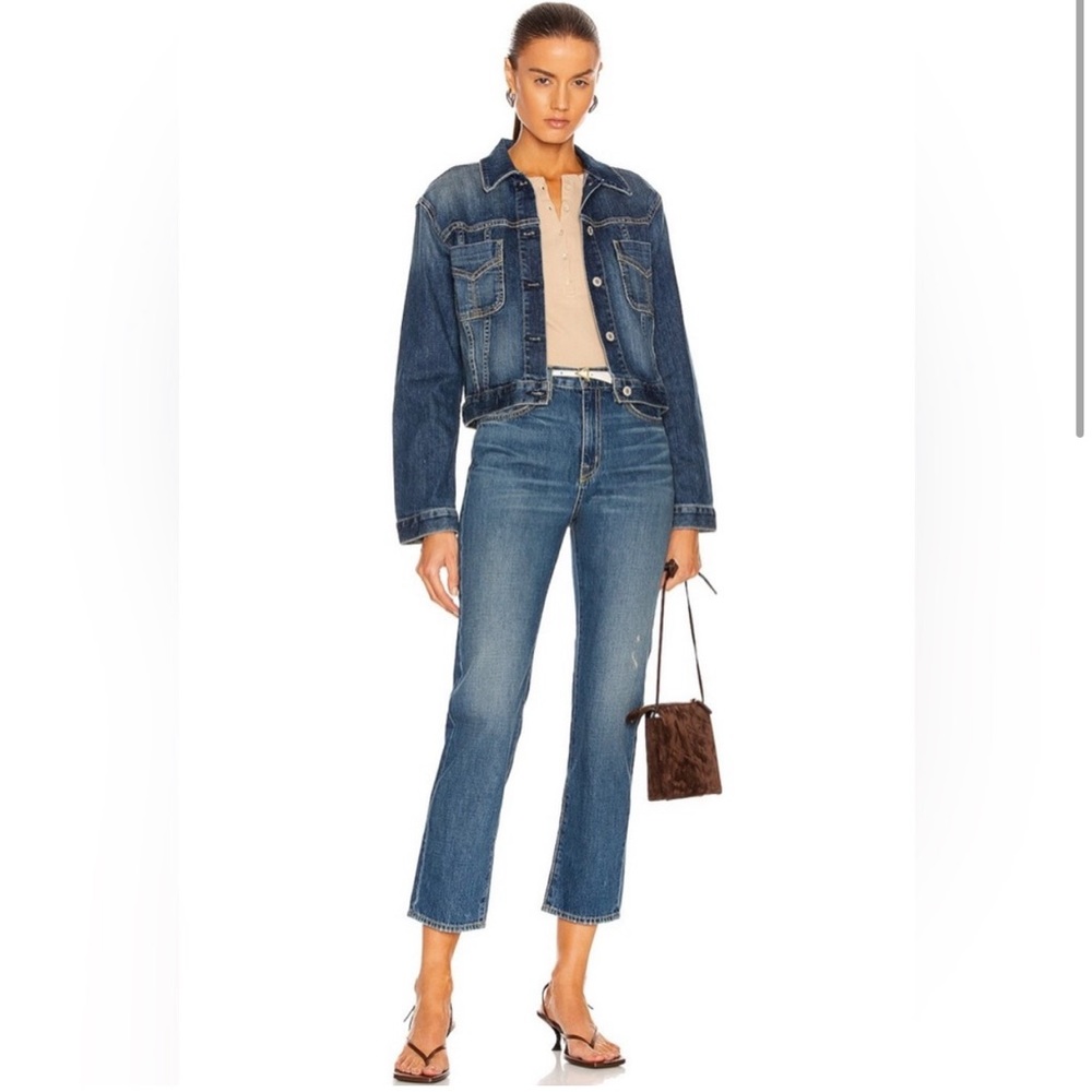 Mango Dark Denim Jacket